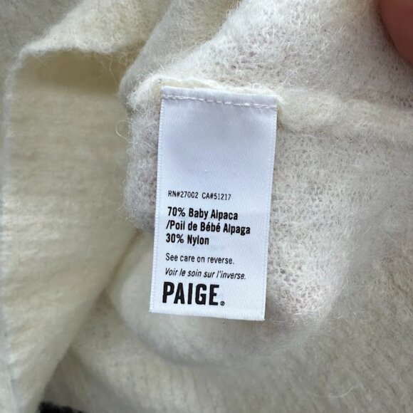 Paige Bay Turtleneck Alpaca Sweater - Picture 5 of 6